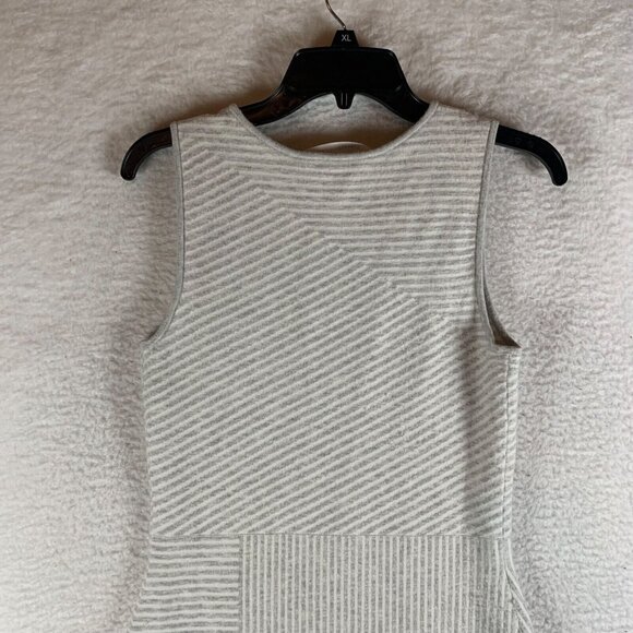 Athleta Womens Chills & Valley Sleeveless Striped Tank Sweater Dress Size S 9635 - Picture 10 of 13